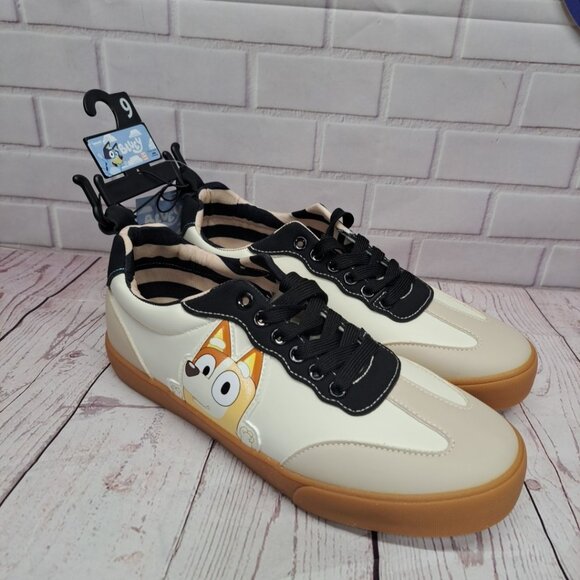 Ground Up Bluey & Bingo Tennis Shoes Sneakers Kids Size 9 - Picture 3 of 10